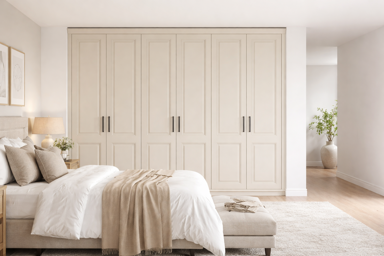 Wardrobe installation