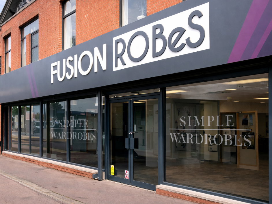 Fusion Robes Belfast showroom